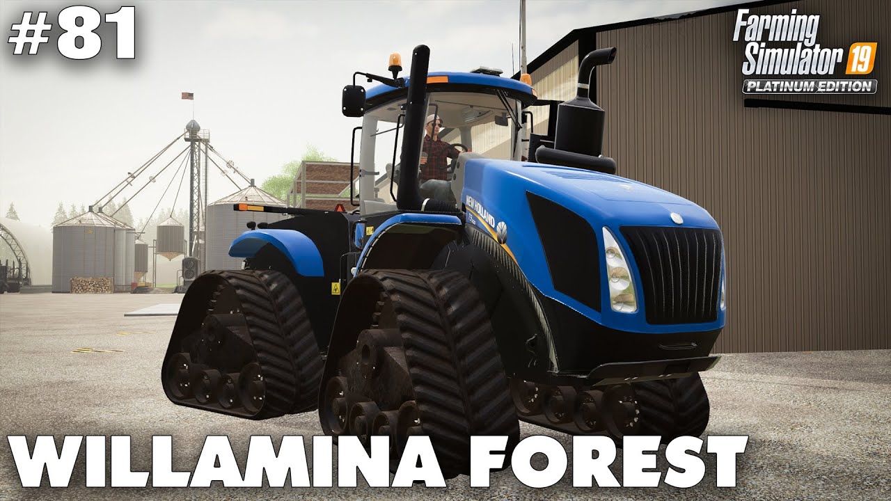 Лес Уилламина №81: покупка нового трактора, Farming Simulator 19: покадровая съёмка, времена года