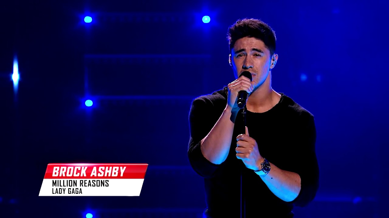 Brock Ashby sings 