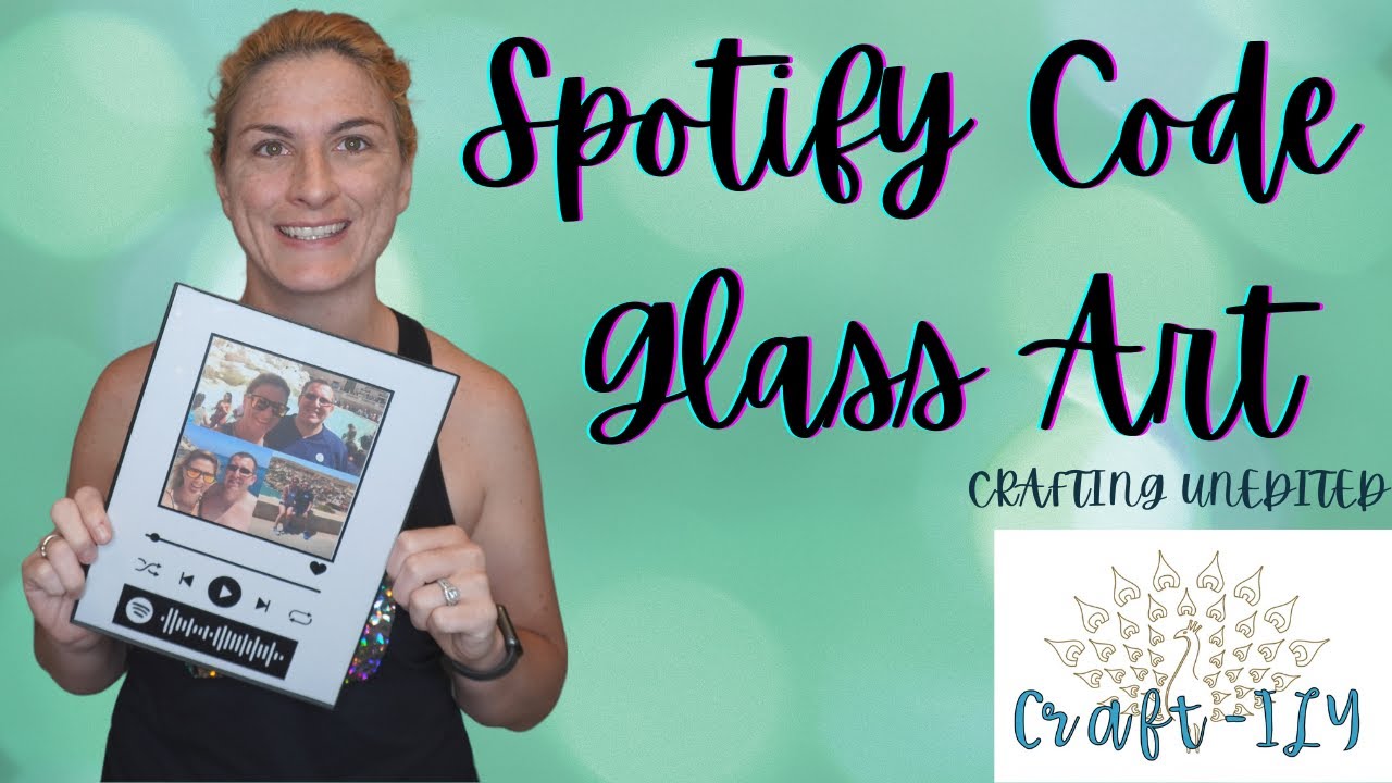 How To Make Spotify Glass Artwork Using Your Cricut