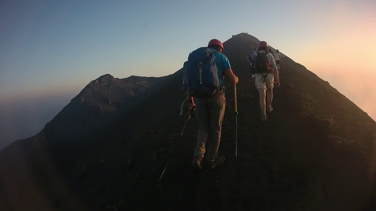 L'ascension du Stromboli (Italie)