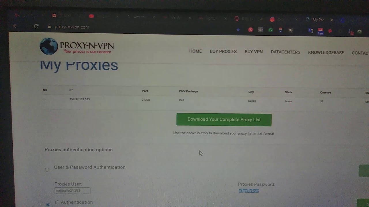 To proxy n VPN