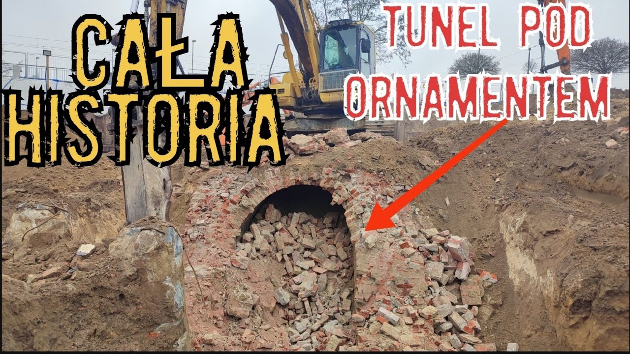 🇵🇱Jak odkryto tunel pod Ornamentem w Szczecinie