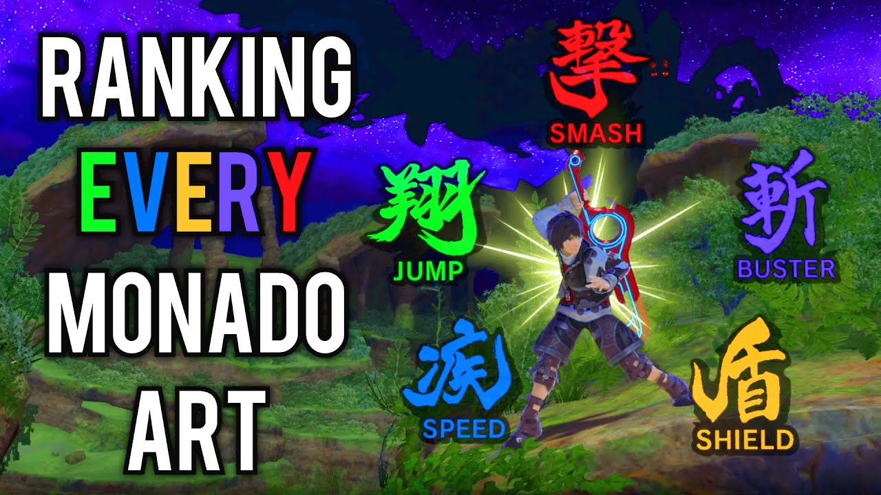 MONADO ARTS: Ranked From Worst to Best (SSBU)