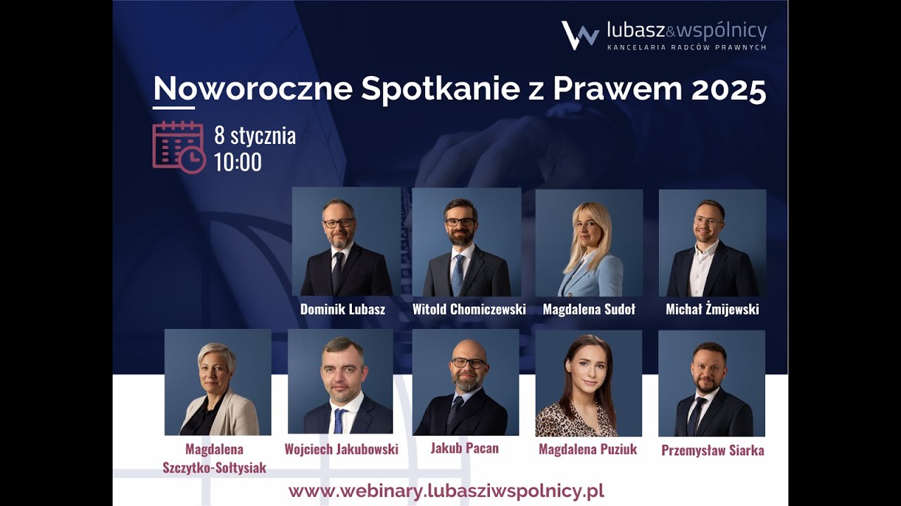 Noworoczne spotkania z prawem 2025