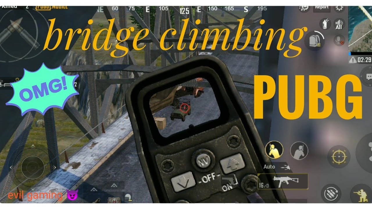 Pubg tricks bridge climbing