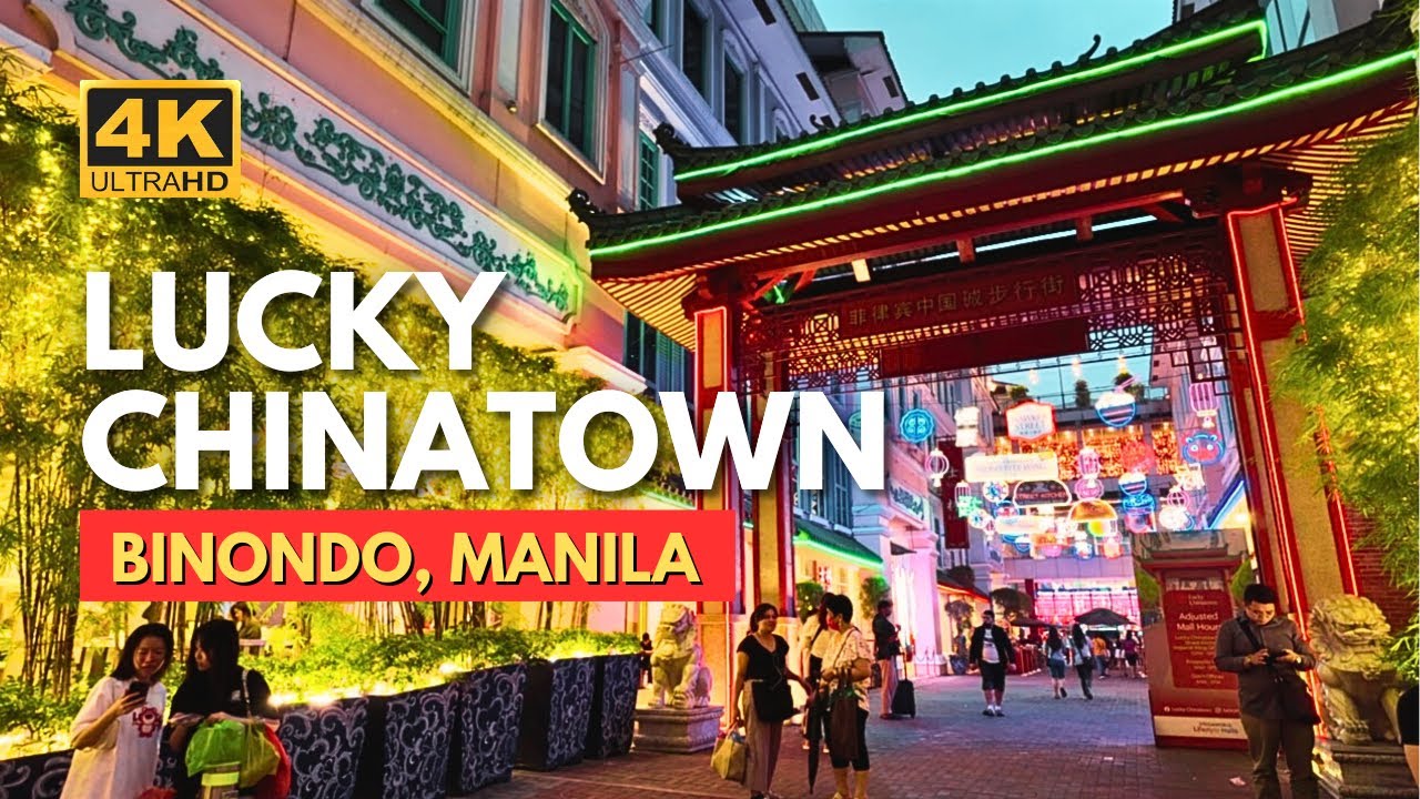 LUCKY CHINATOWN is Ready for the Chinese New Year! | Walking Tour in 4K | Binondo, Manila