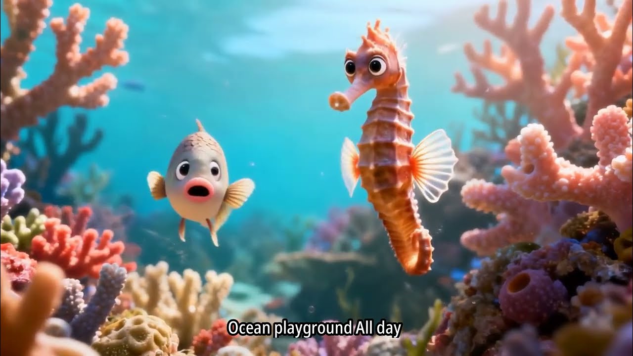 Ocean Playground Fun | Underwater Adventure for Kids | Fun Ocean Song for Children