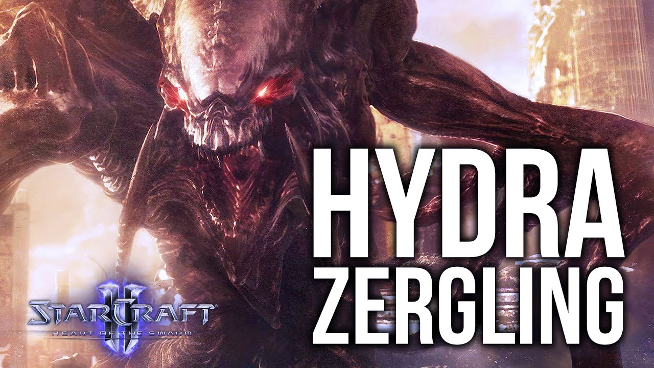 StarCraft 2: Hydralisk Zergling Timing Push vs Protoss (Game Analysis)
