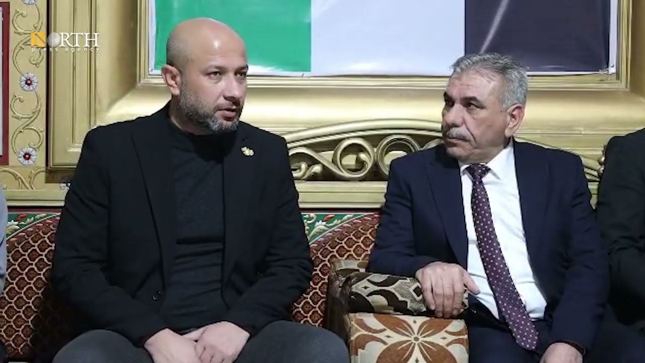 وزير الطوارئ ووزارة الكوارث رائد الصالح يزور الحسكة ويلتقي بمحافظها نور الدين عيسى