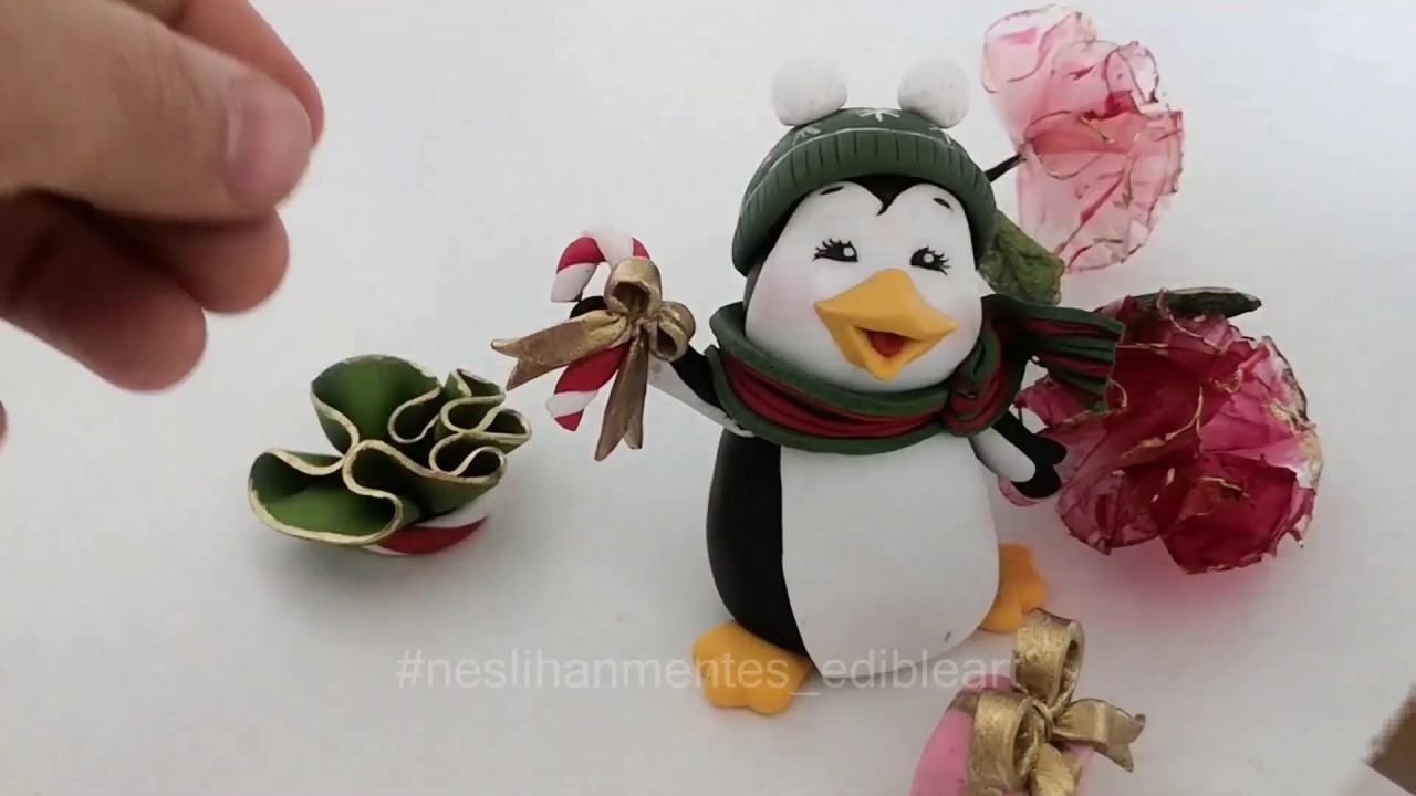Şeker Hamurundan Penguen Modelleme (Yılbaşı Konsept)