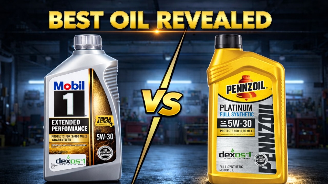 Mobil 1 Extended Performance против Pennzoil Platinum