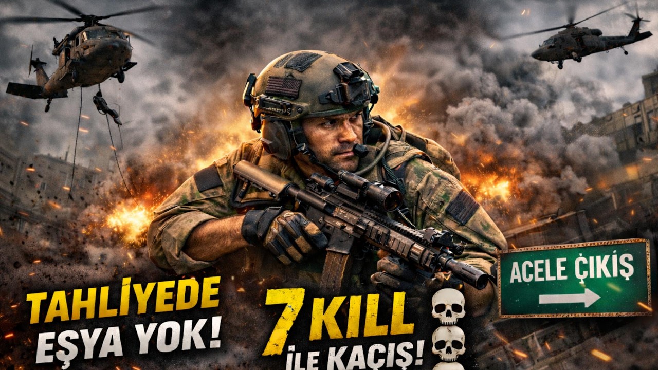 DELTA FORCE BRAKKESH 7 KİLL ADAMLARDAN BÜYÜK KIRMIZI İTEM ALDIM AMA ÇANTASIZDAN ÇIKTIM TAM SİNİRLİK