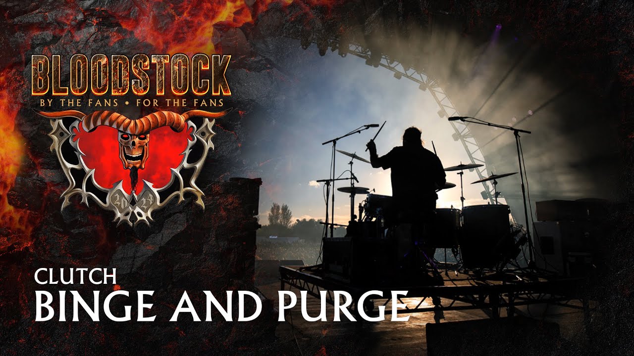 🎸 Binge and Purge: Clutch Rocks Bloodstock 2024 🔥