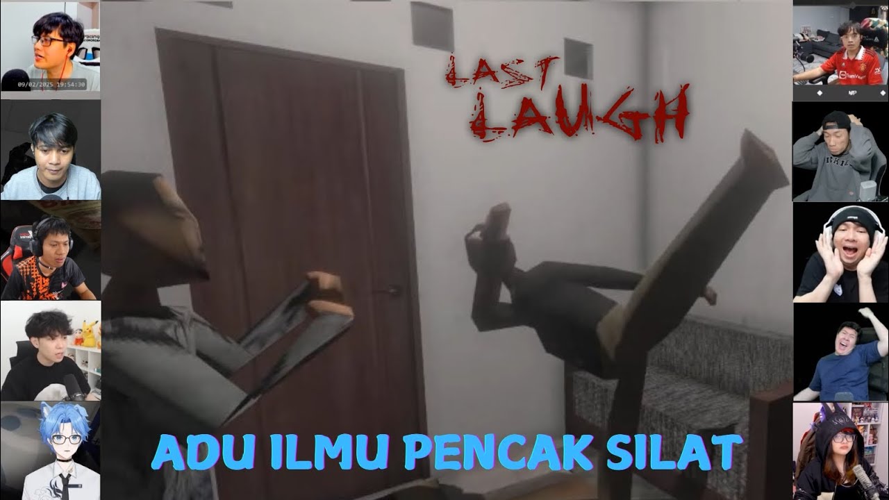 Reaksi Youtuber - Adu Baku Hantam Kocak Trio Muka YouTuber | LAST LAUGH INDONESIA |