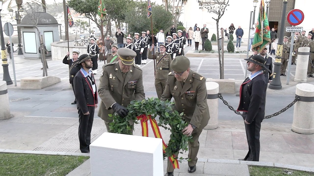 Arriado de bandera en honor a San Juan Bosco