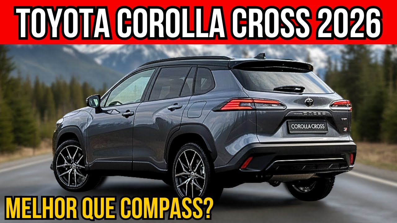 NOVO COROLLA CROSS 2026: Preços, Versões e Consumo REAL! Tudo o que VOCÊ precisa SABER