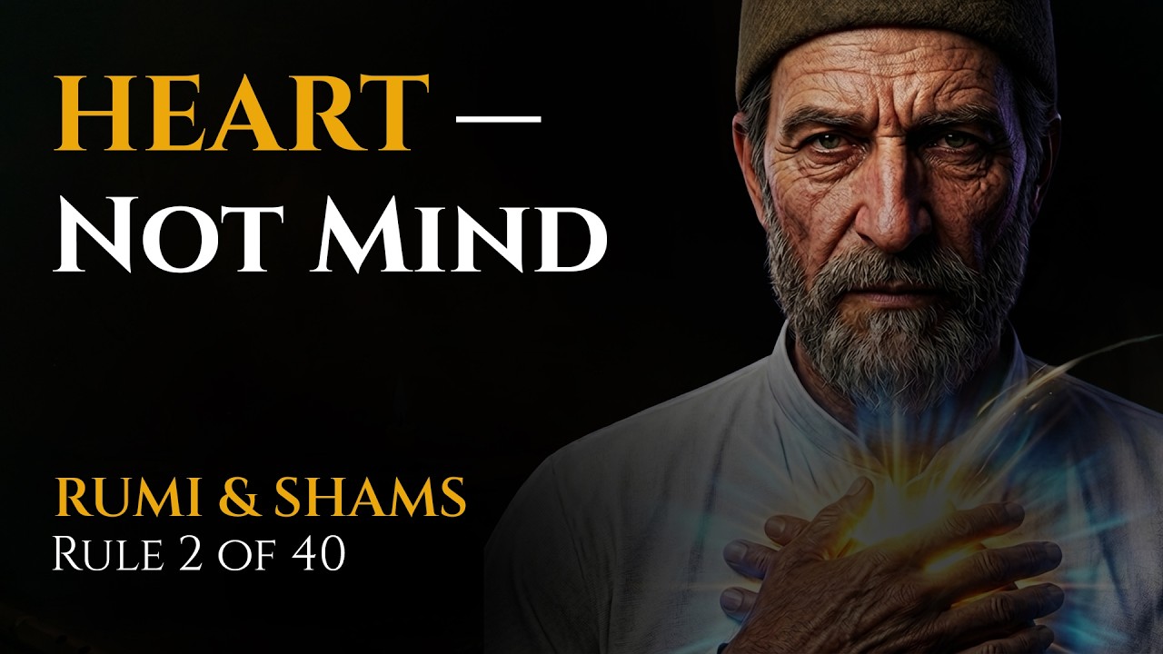 Rumi & Shams — TRUTH Lives in the HEART — A Sufi Song That Proves It (Poetry & Music)