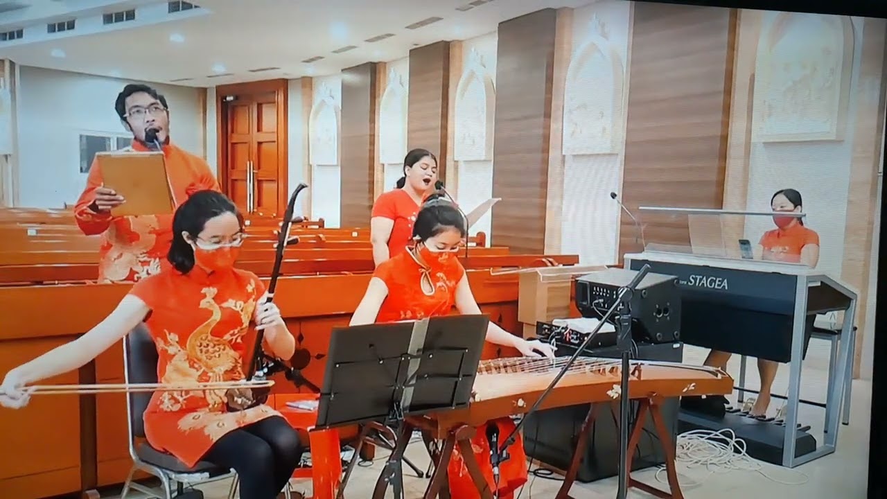 Misa Imlek 2572 (6)-St Andreas Choir @Gereja St Andreas Kim Tae Gon, Kelapa Gading Jakarta.12-2-2021