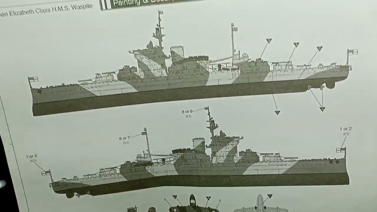 Обзор HMS Warspite от Academy