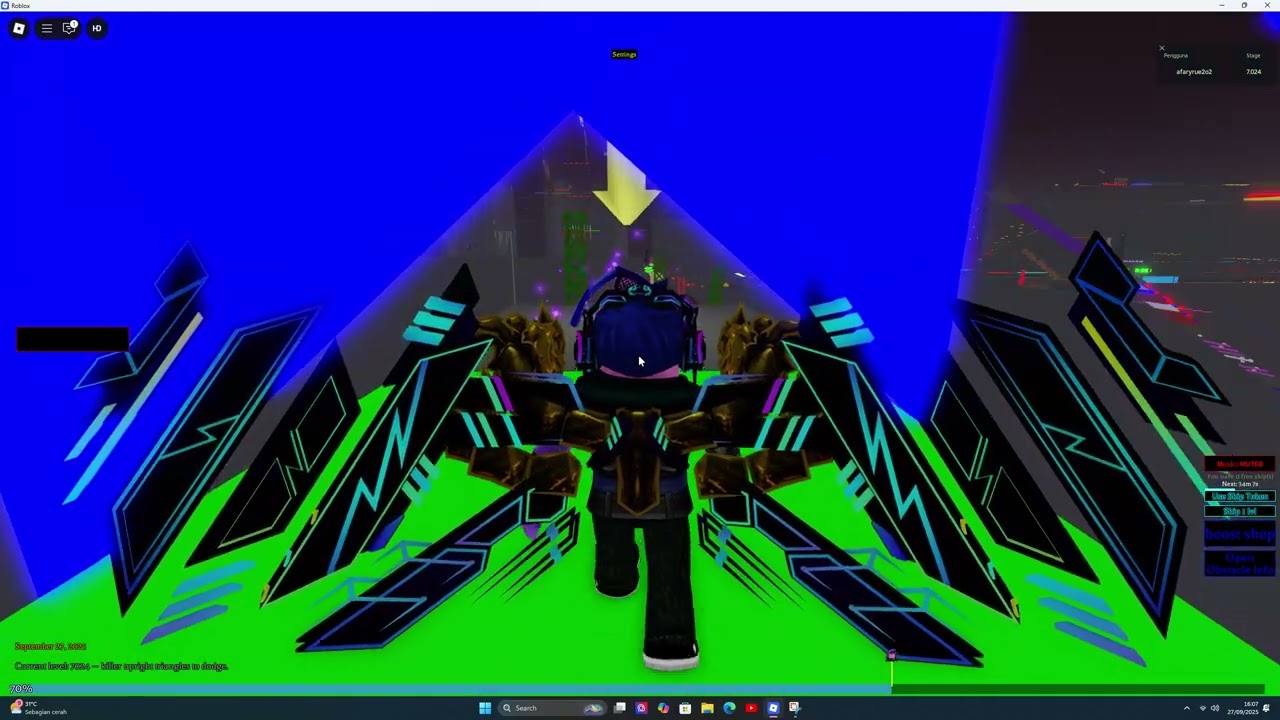 ultimate obby 2.0 level 7001-7500