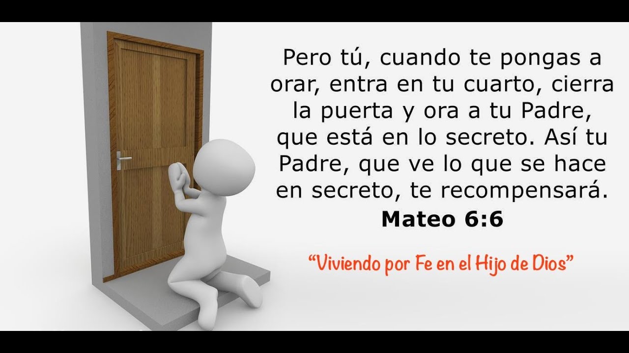 La Oracion en la Intimidad!