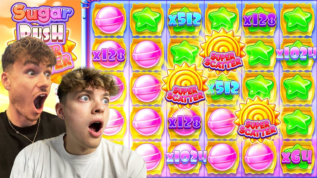 RISKING IT ALL on SUGAR RUSH SUPER SCATTER...