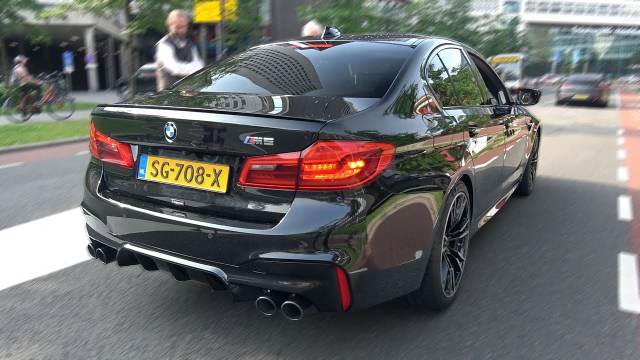 BMW M5 F90 Exhaust Sounds Revs & Accelerations!