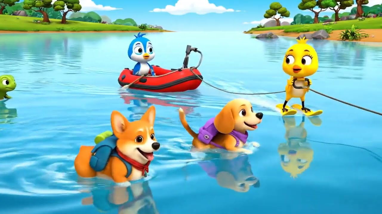 Bino the Corgi’s First Day at Forest School – Funny Animated Dog Story for Kids