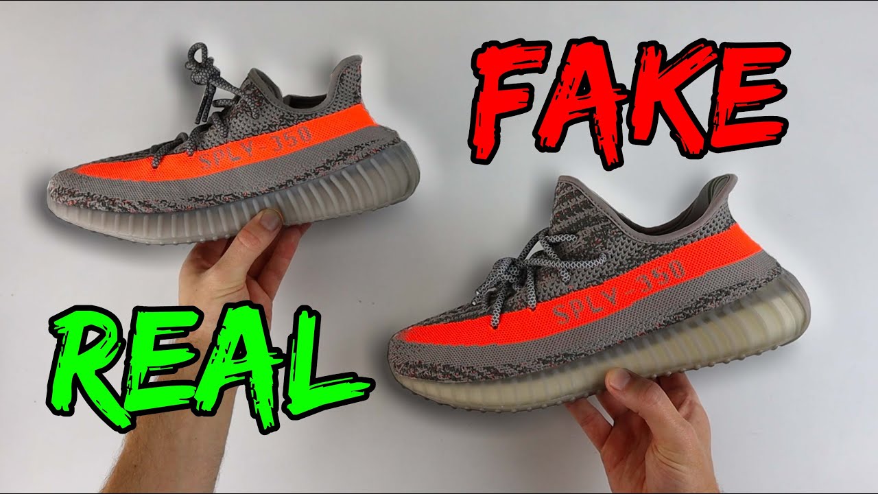 НАСТОЯЩИЕ ИЛИ ПОДДЕЛЬНЫЕ! СРАВНЕНИЕ КРОССОВОК ADIDAS YEEZY 350 V2 BELUGA REFLECTIVE!