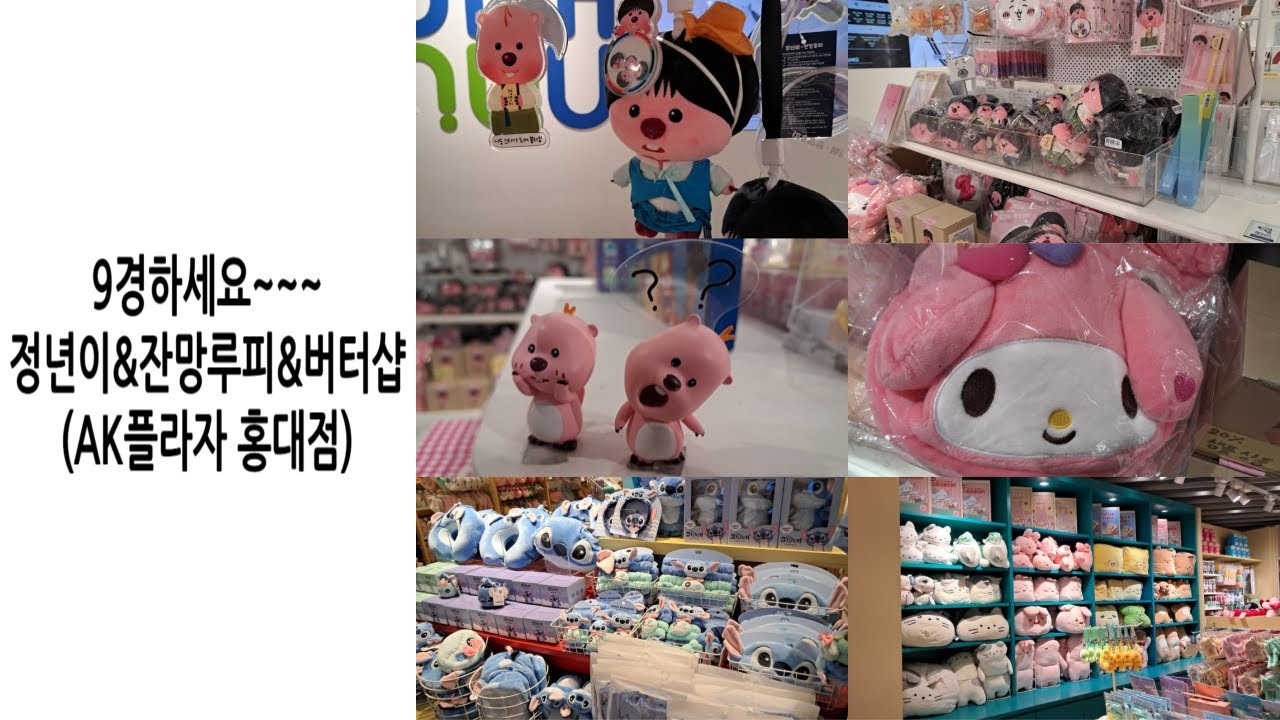 9경하세요~~~AK플라자(정년이&잔망루피&버터샵)