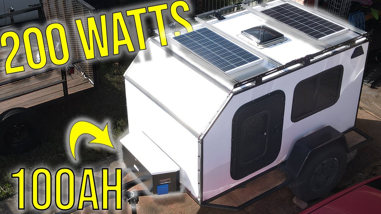 How I Added Solar Panels to my DIY Overland Camper