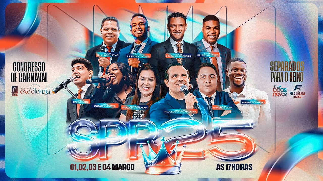 CONGRESSO UJADCG - SEPARADOS PARA O REINO 2025 - 01/03/2025