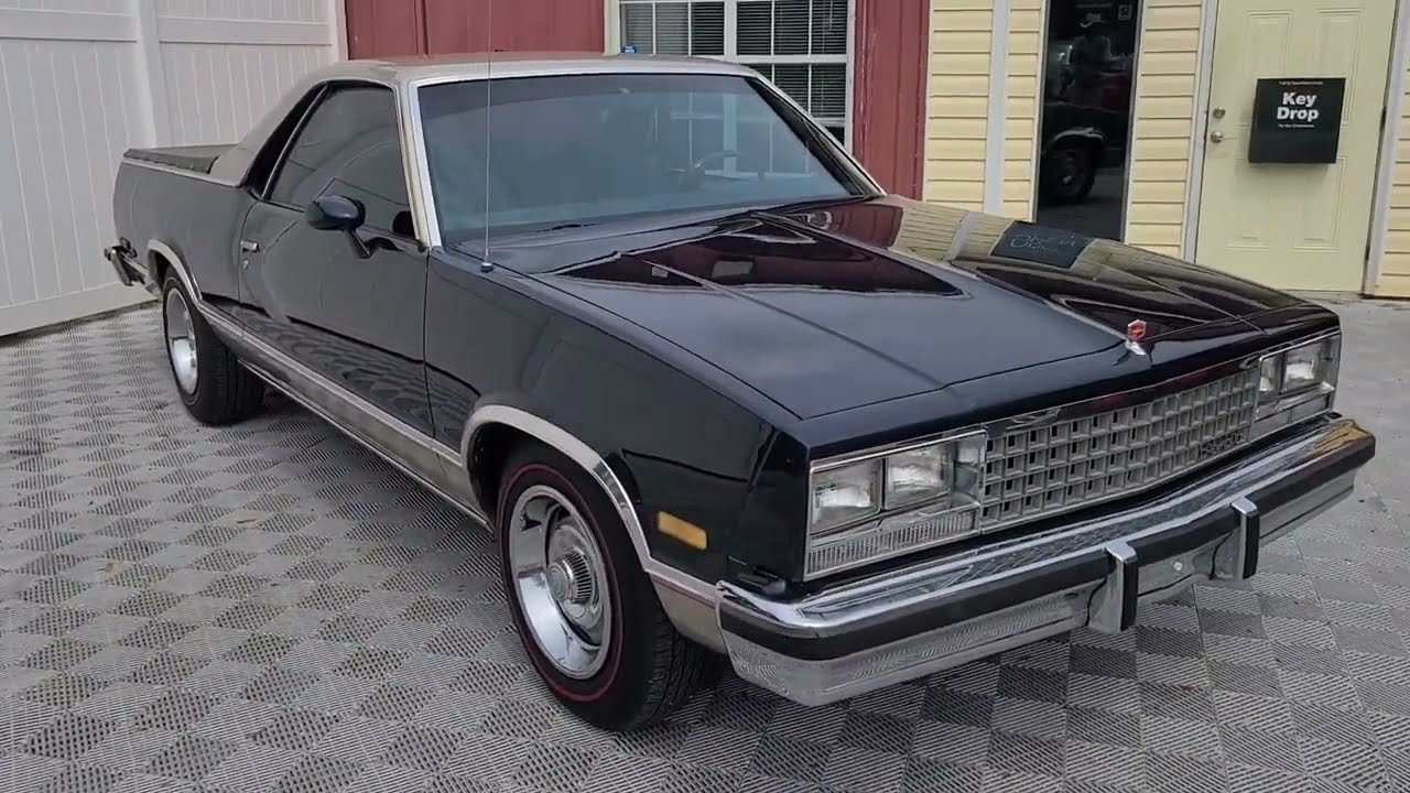 1985 Chevrolet El Camino Conquista 82k miles,  super clean Blue on Blue 