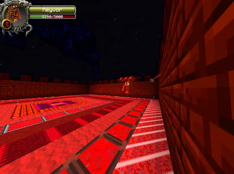 Битва мобов Dex vs Reyvor.