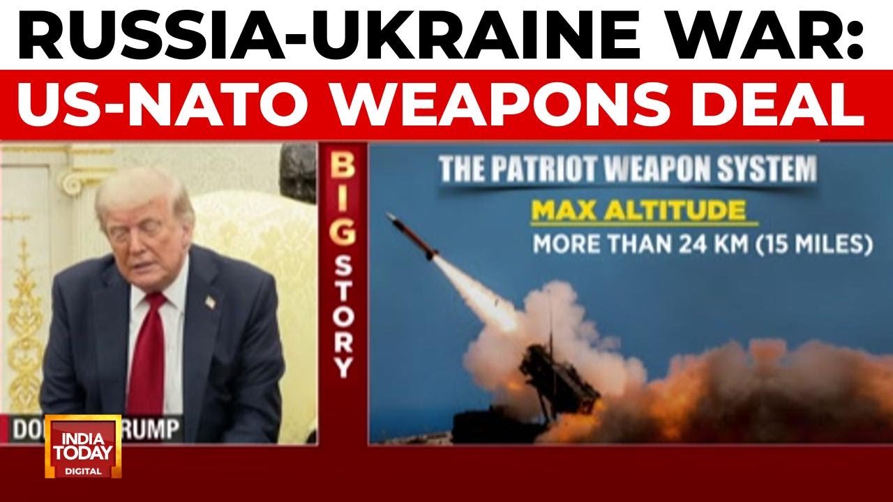 Trump's Ukraine Reversal: Arms Deal Via NATO, Tariff Threat For Putin