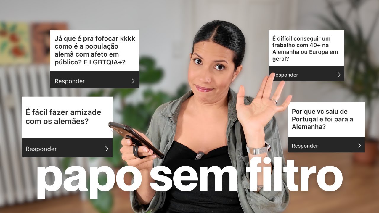 amizade com alemães, preconceito com sotaque, demonstrar afeto em público…