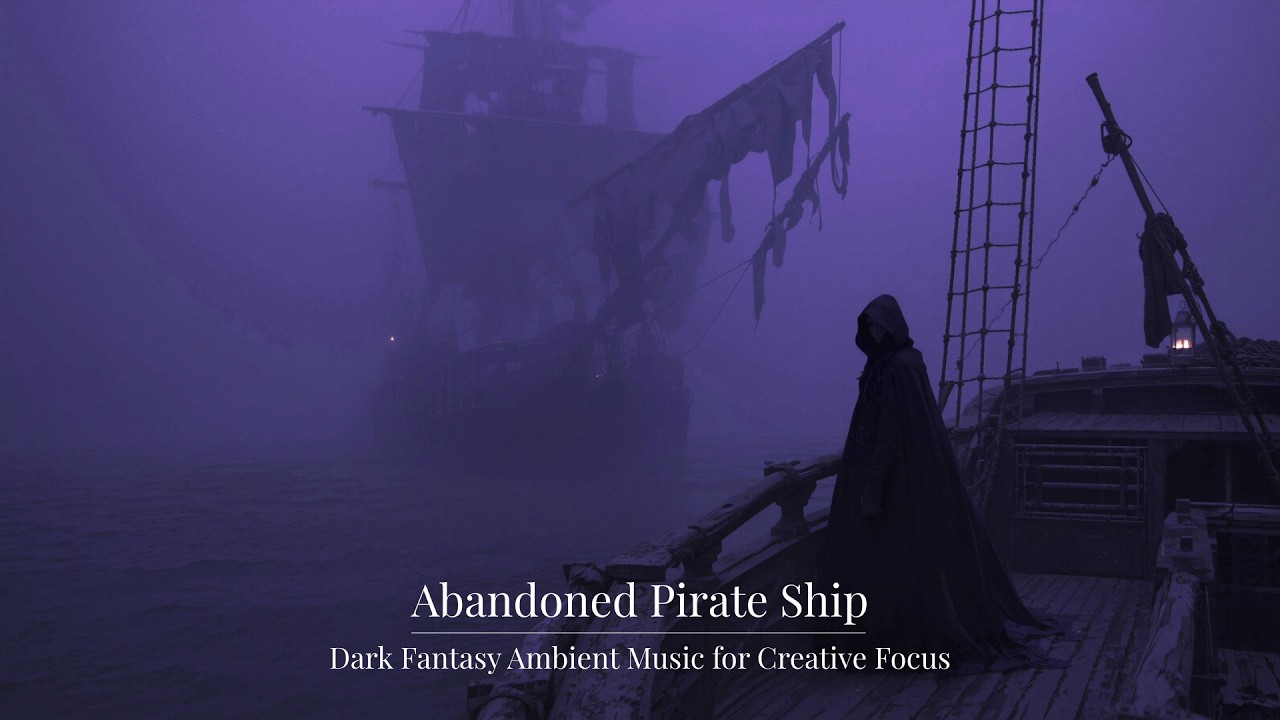 Abandoned Pirate Ship | Dark Fantasy Ambient Music for Creative Focus (2 Hours)