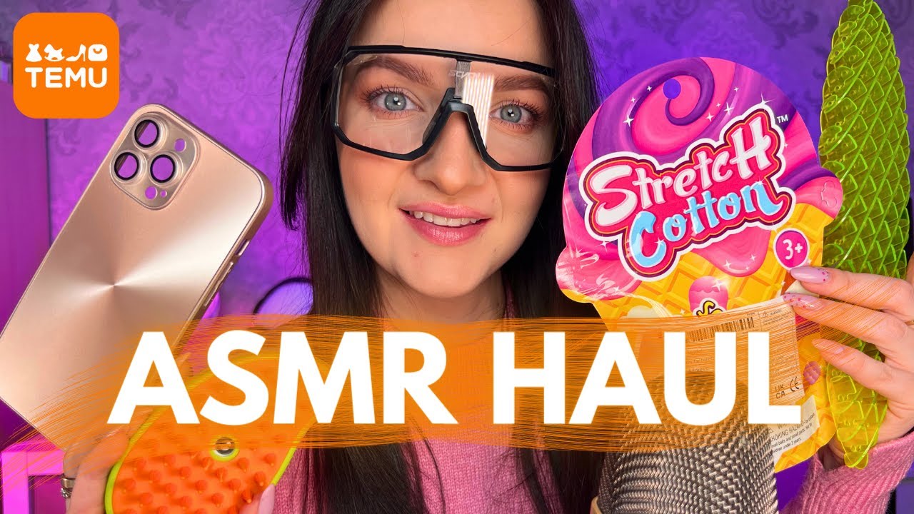 HAUL • Najlepsze Gadżety z TEMU 🟠 ASMR Po Polsku 4K