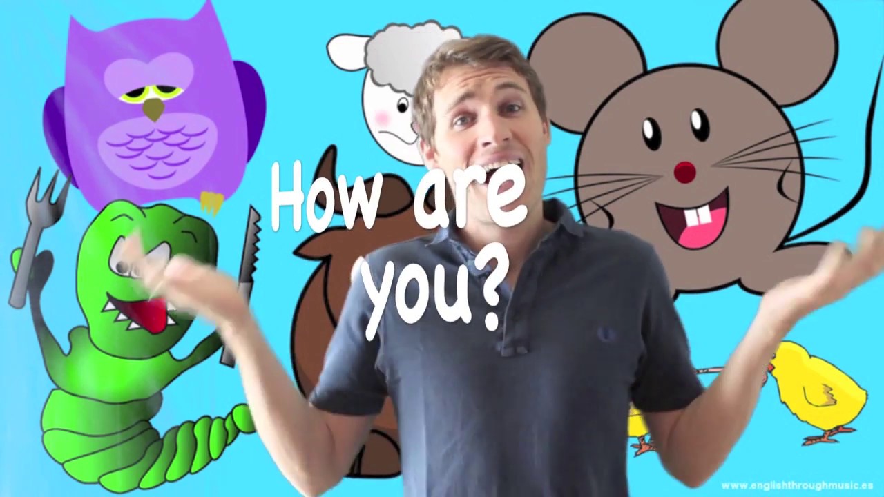 Emotions song for kids | How are you? With Key subtitles