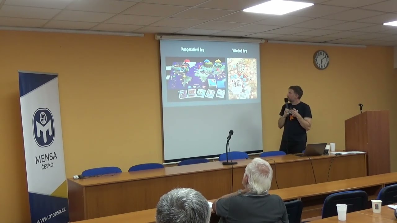 Mensa Akademie 2025: Tom&aacute;&scaron; Holek - V&yacute;voj modern&iacute;ch deskov&yacute;ch her