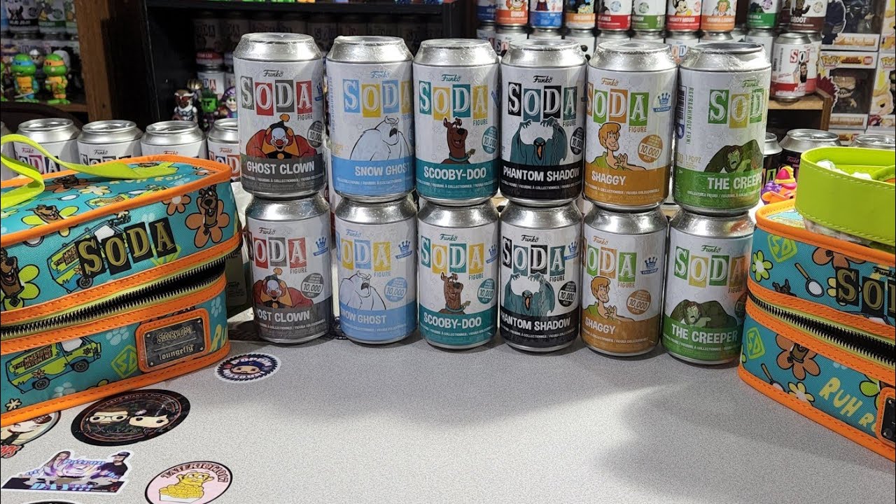 Funko Sodas, Opening 2 Scooby Soda coolers