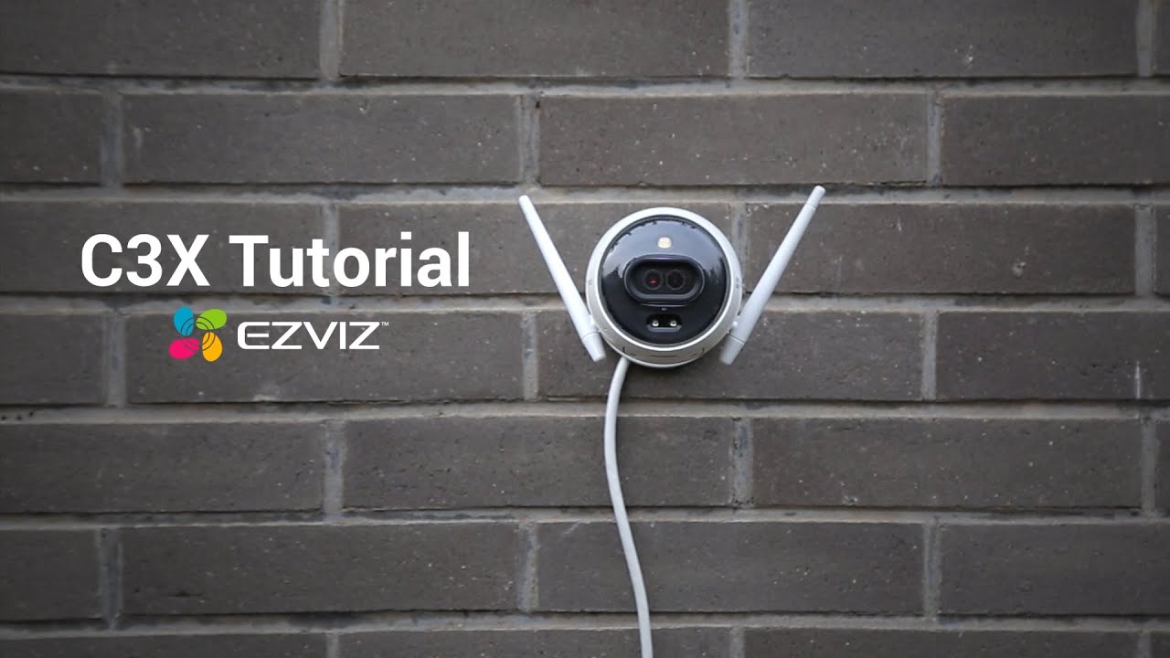 EZVIZ C3X | How to set up and install C3X