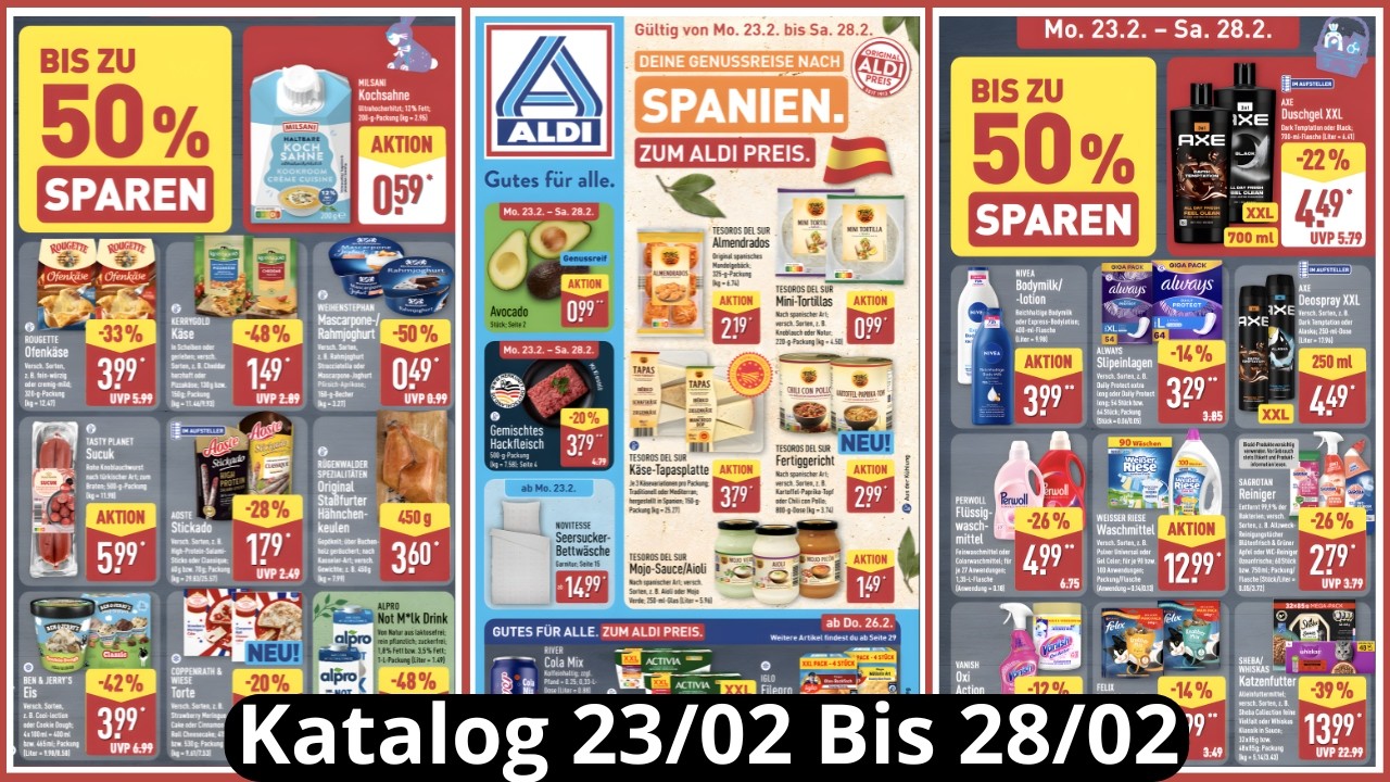 NEUER ALDI NORD Prospekt - Angebote vom 23/02/2026 bis 28/02/2026 | Die besten Rabatt-Angebote DE