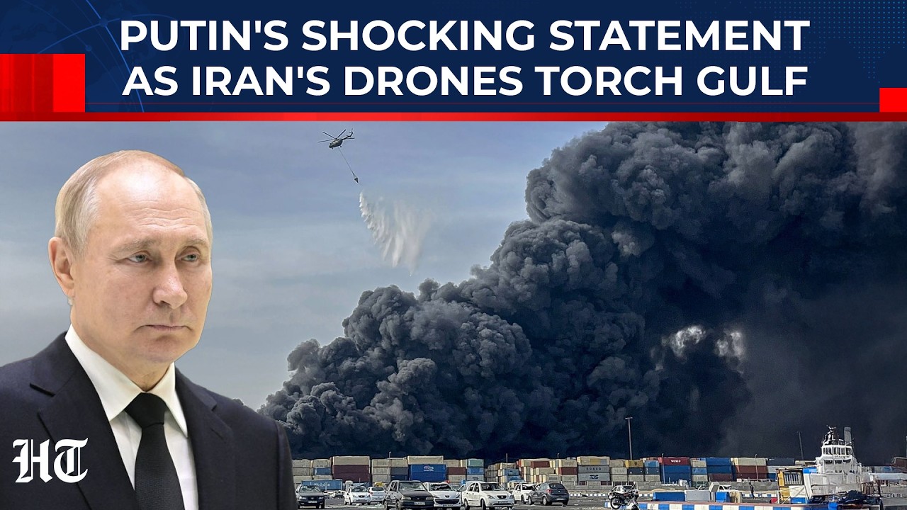 Russia on Gulf Flames: Putin Accuses Ukraine of Sabotage While Iran's Projectiles Push Oil to $119
