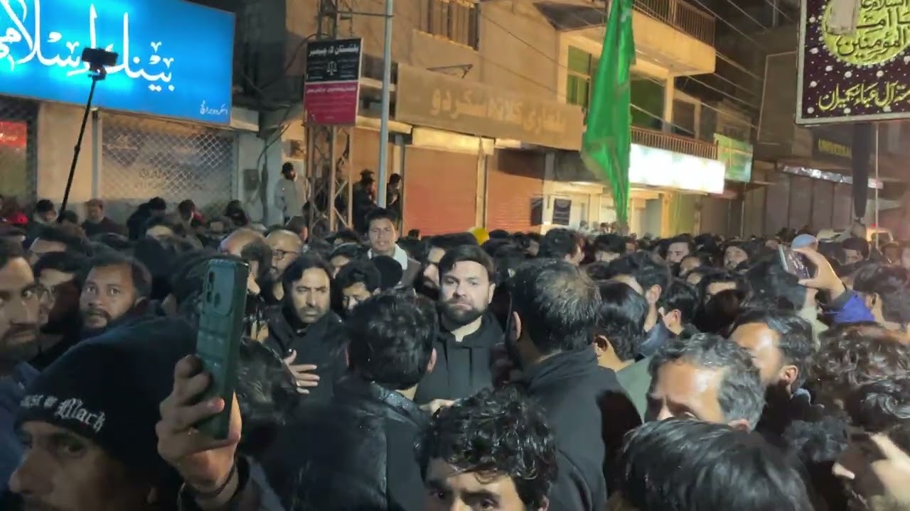 جلوس عزاء 21رمضان المبارک شہادت امام علی علیہ السّلام سکردو