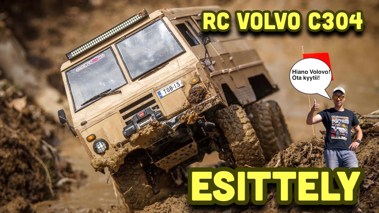 RC VOLVO C304 TGB 13 - Traxxas TRX-6 Esittely - KÄSIN TEHTY KORI