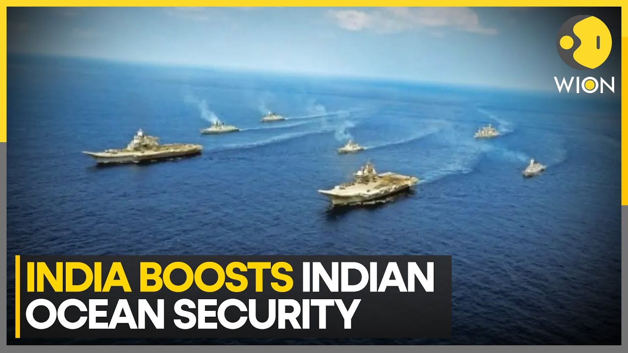 Indian Navy Strengthens Security In Indian Ocean Region | World News | WION