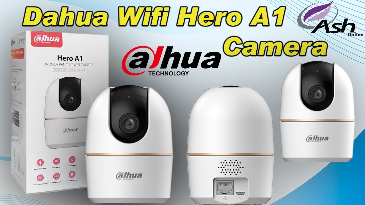 DAHUA DH-H2A 3.6MM HERO A1 2MP INDOOR WI-FI PAN/TILT WIFI CAMERA #ash_online_sl #camera #heroa1