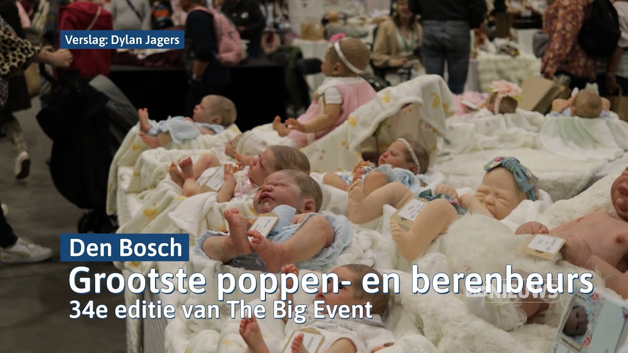 Grootste poppen- en berenbeurs van de wereld in Brabanthallen I Dtv Den Bosch