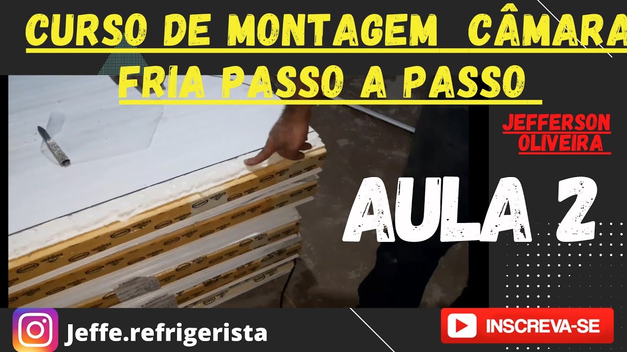 montagem Câmara fria (passo a passo) muitos não fazem barreira de frio. aprenda o certo